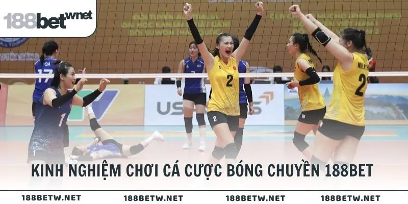 Kinh nghiệm chơi cá cược bóng chuyền 188BET