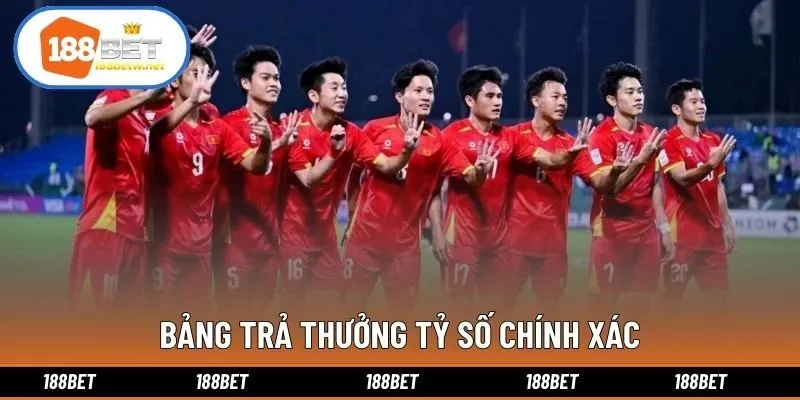 Bảng trả thưởng tỷ số chính xác