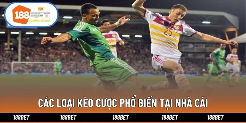 Các loại kèo cược phổ biến tại nhà cái